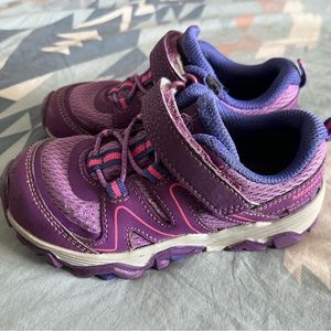 Purple Merrell kids shoe size 9